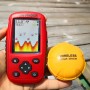 מאתר דגים נייד עם חיישן סונאר חיבור USB ומסך צבעוני HD - צבע אקראי