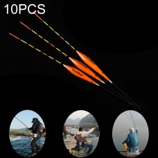 סט 10 יחידות מצופים צבעוניים קלי משקל לחכה לדייג - זוהר בחושך