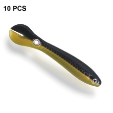 סט 10 יחידות פיתיון דיג מלאכותי גמיש במיוחד עין תלת מימד 2 גרם / 6.7 ס